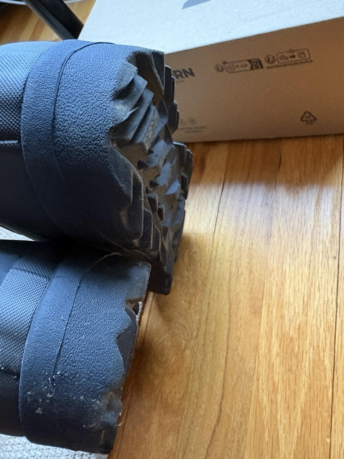 Tretorn Rain boots Terrang Low Neo Size 41 Chocolate Brown Not Available In US