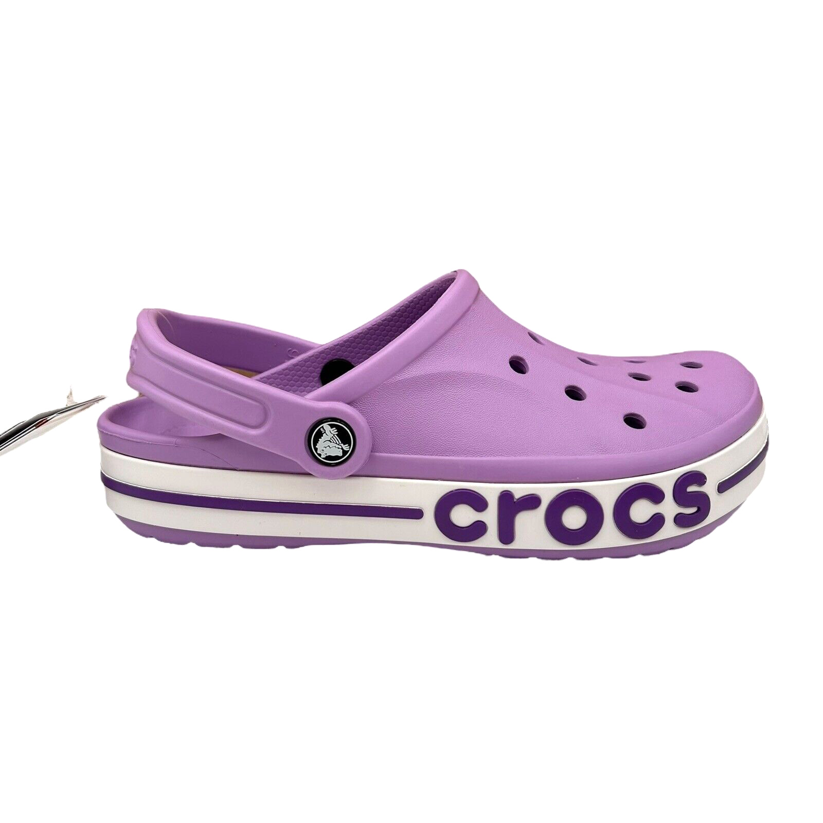 Crocs Bayaband Women’s Slip-on Clogs Size 7 Light Purple/Orchid Water Friendly
