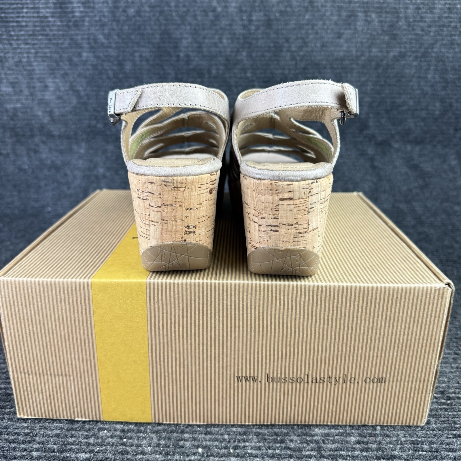 Bussola Iris Wedge Gobba Vapor Gray Size EU37