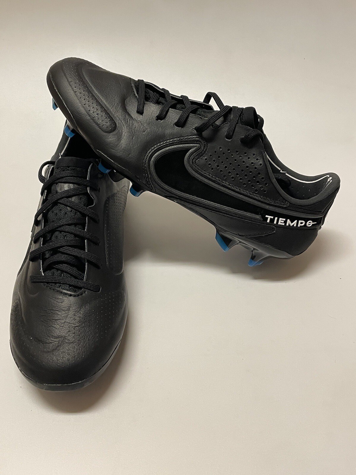 Nike Tiempo Legend 9 Elite FG Soccer Cleats Black CZ8482-001 Women’s Size 7.5