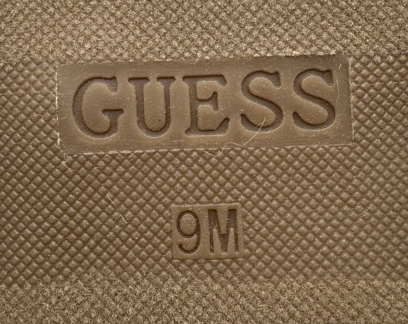GUESS Womens GWZakki4 Denim Medium Blue 420 Wedge Sandals US 9 M NIB MSRP $99