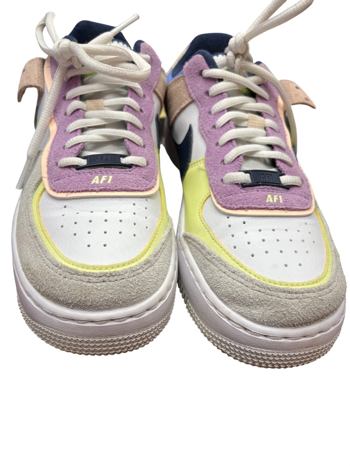 Nike Af1 Shadow Crimson womans multicolor low top sneakers sz 7 SKU 10-232