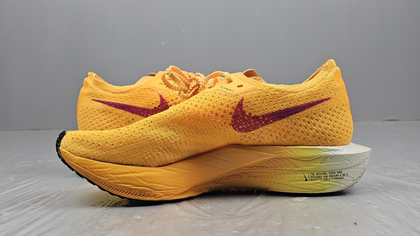 Nike Zoomx Vaporfly Next% 3 Running Shoes Womens 8.5 Solar Orange DV4130-800