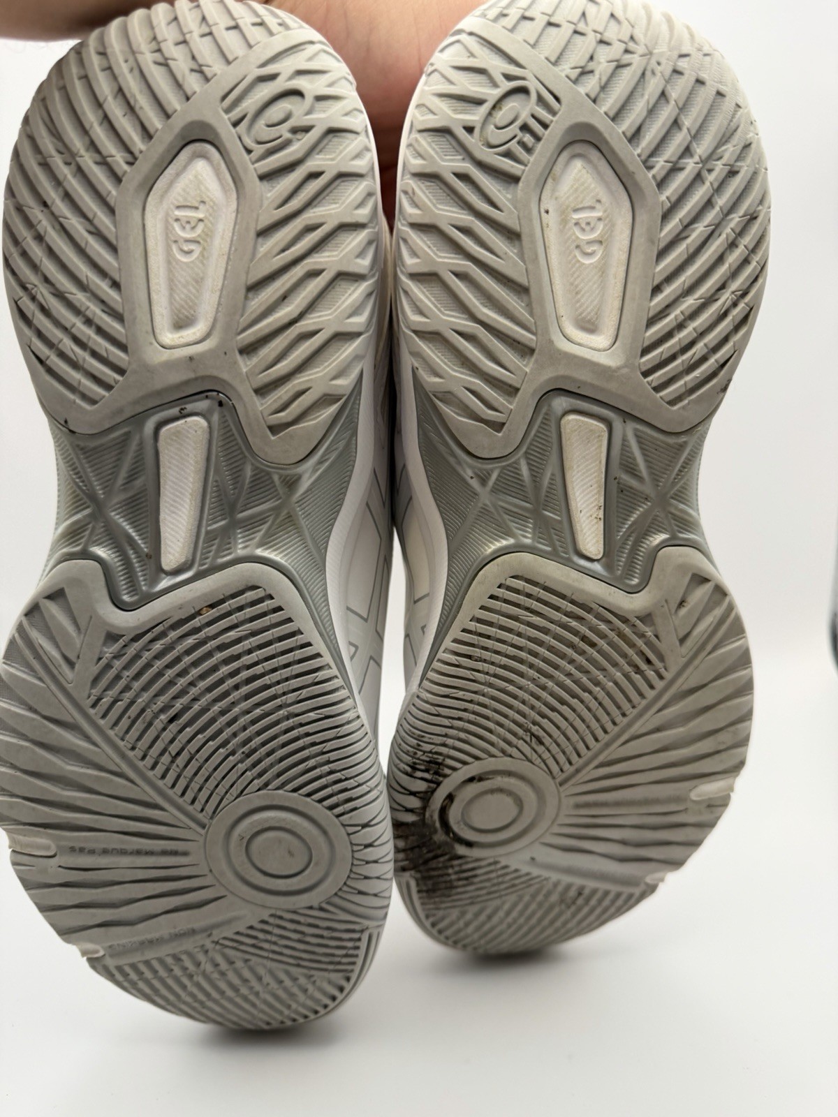 ASICS Gel-Rocket 10 Womens Size 10.5 White Volleyball Court Training Shoes