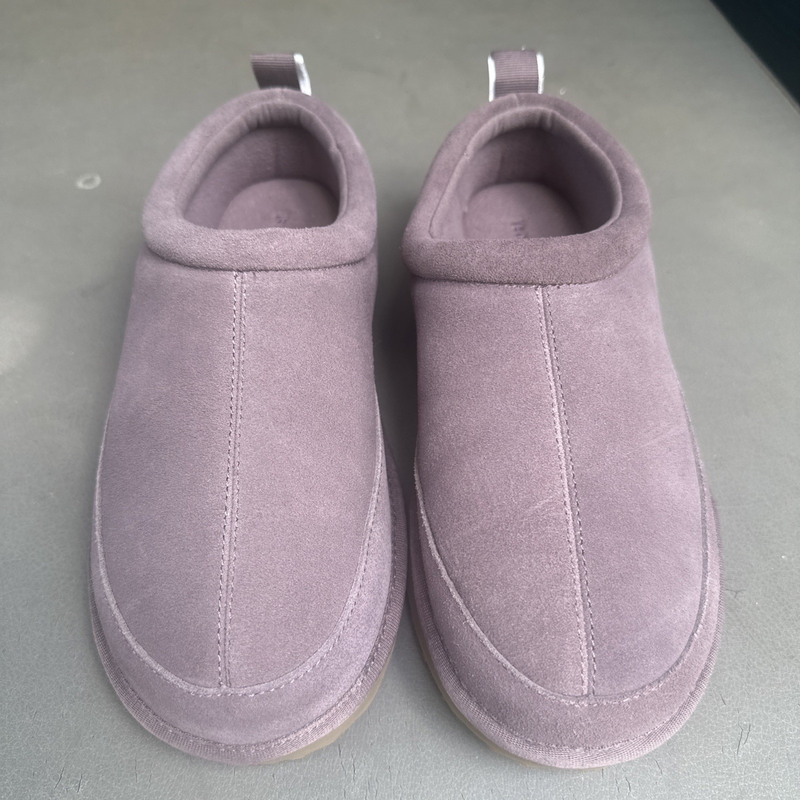 Bombas Women’s Saturday Suede Slip On Slipper Dusty Purple /mauve Size 8