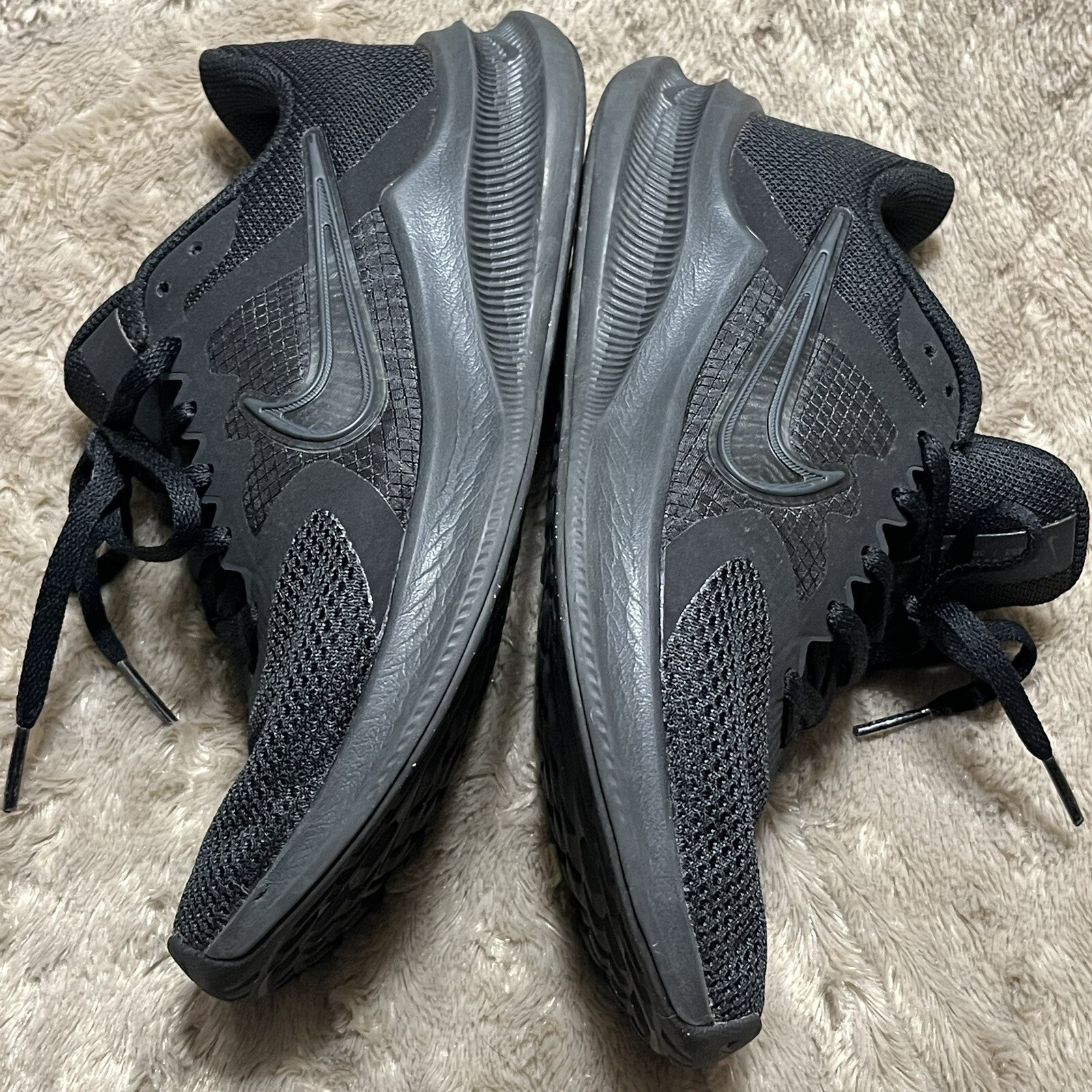 Nike Downshifter 11 Running Shoes Black Athletic Sneaker CW3413-003 Women Sz 6.5