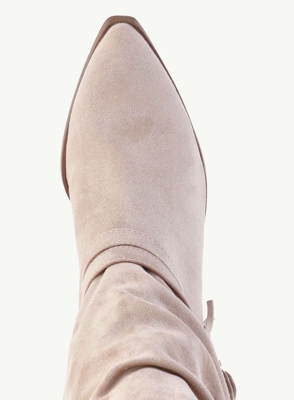 Madden NYC Women’s Size 11 Tan Sand Faux Leather Suede Fringe Boots Western NIB