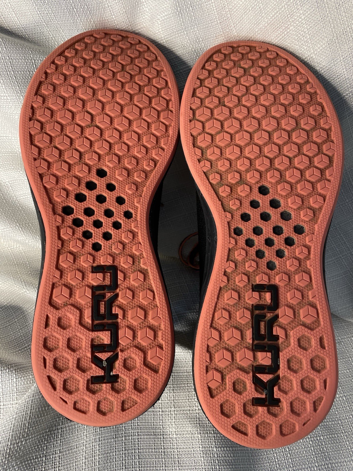KURU FLUX Black-SoftCoral NOVAKnit EVA Foam Running Shoes Women’s Size 11