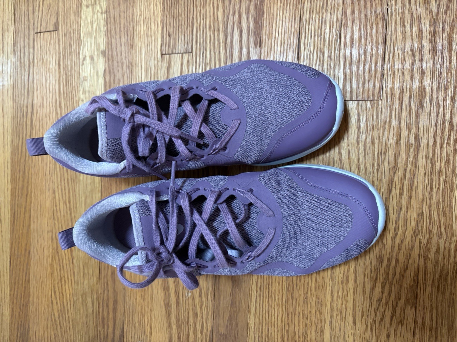 Nike Air Max Women’s Purple Low Top Mesh Lace-Up Sneakers Rubber Sole