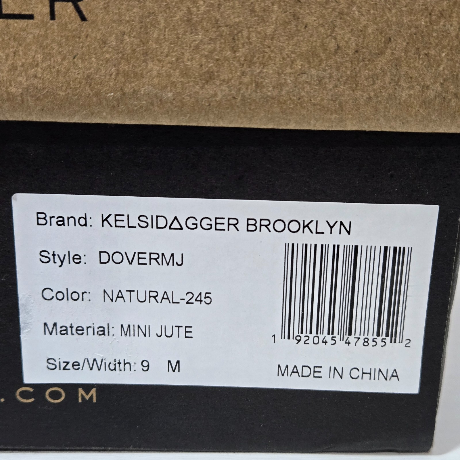 Kelsi Dagger Brooklyn Women’s Dover Mini Jute Platform Sandals Natural Brown 9M