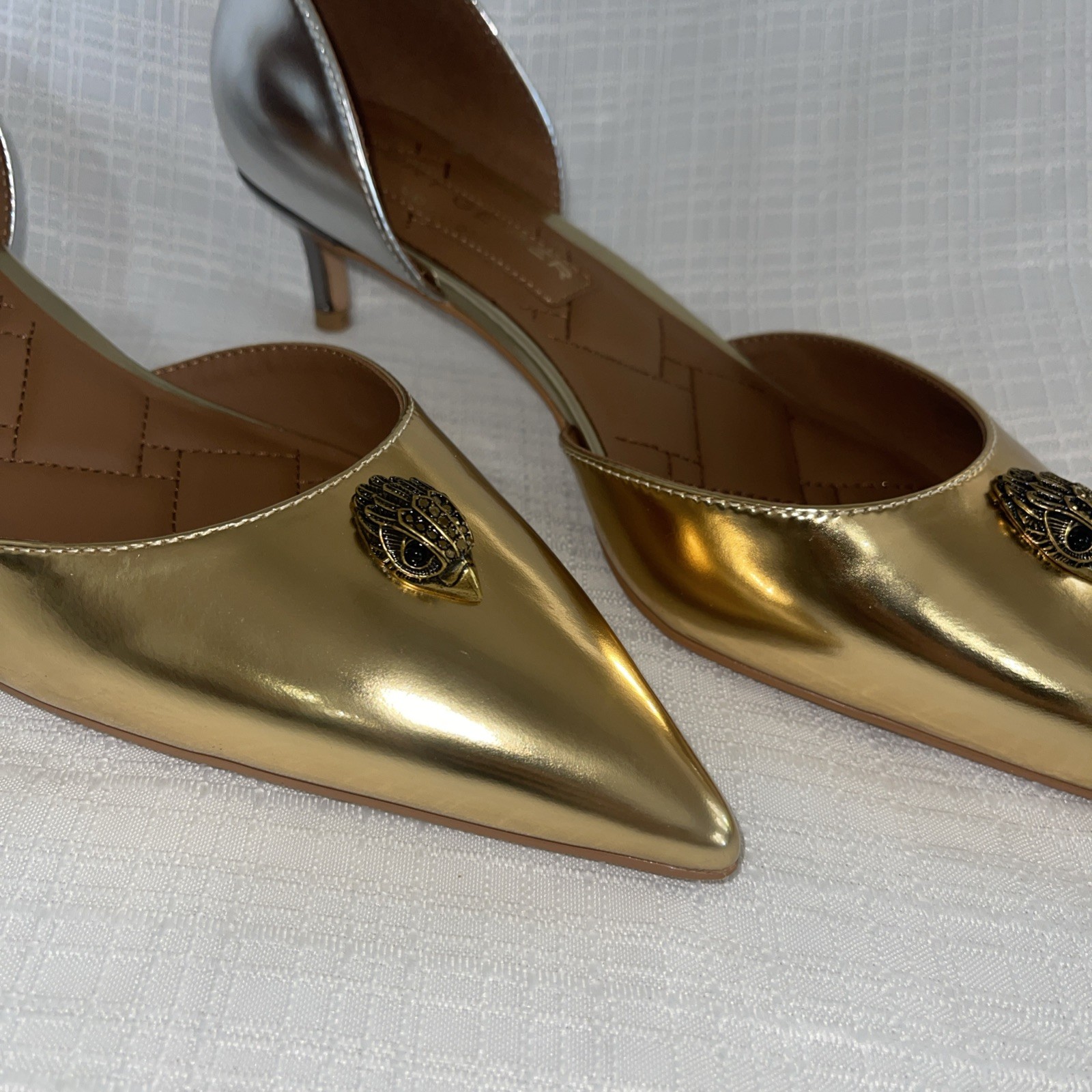 Kurt Geiger London Belgravia Metallic Women’s Pumps Size 10