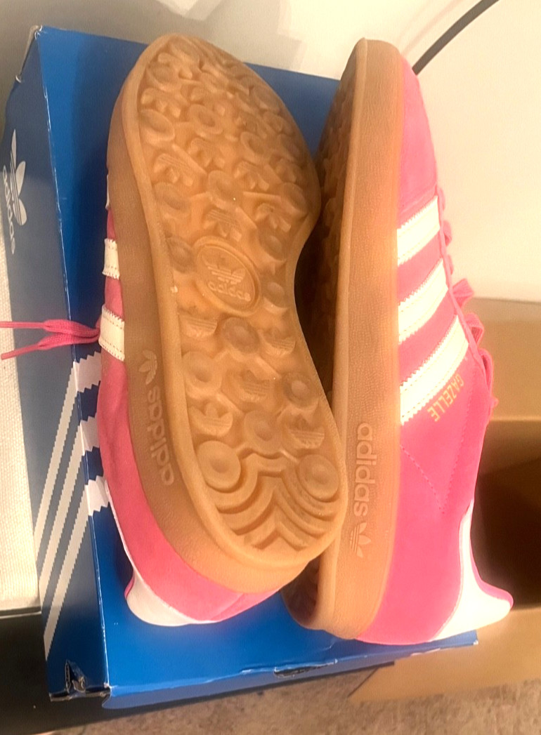 Adidas Gazelle Indoor Womens, 9 1/2, Pink w/ orig box