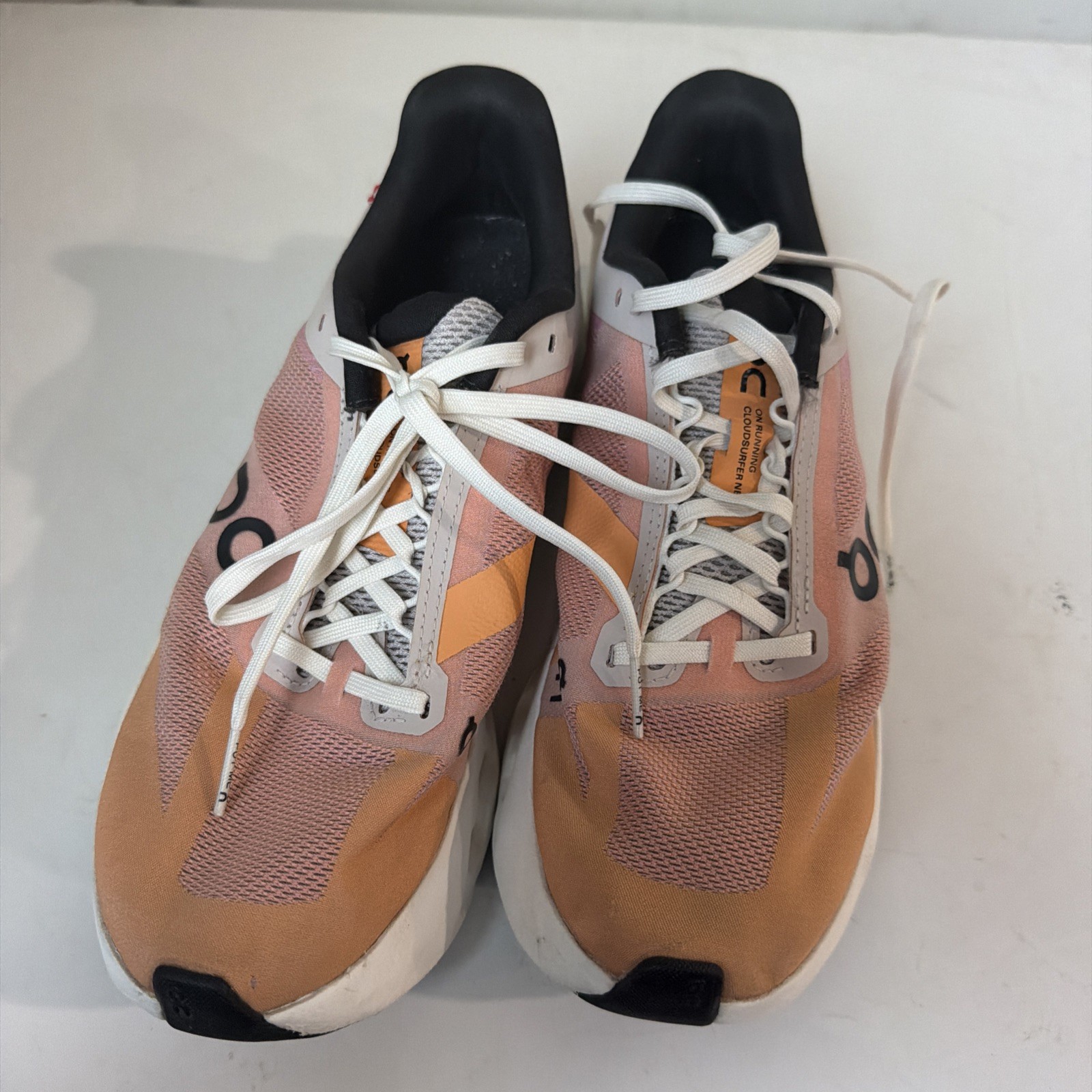 ON Cloudsurfer Next Tangerine Ivory 3WE30053126 Women’s Shoes Size 8,5