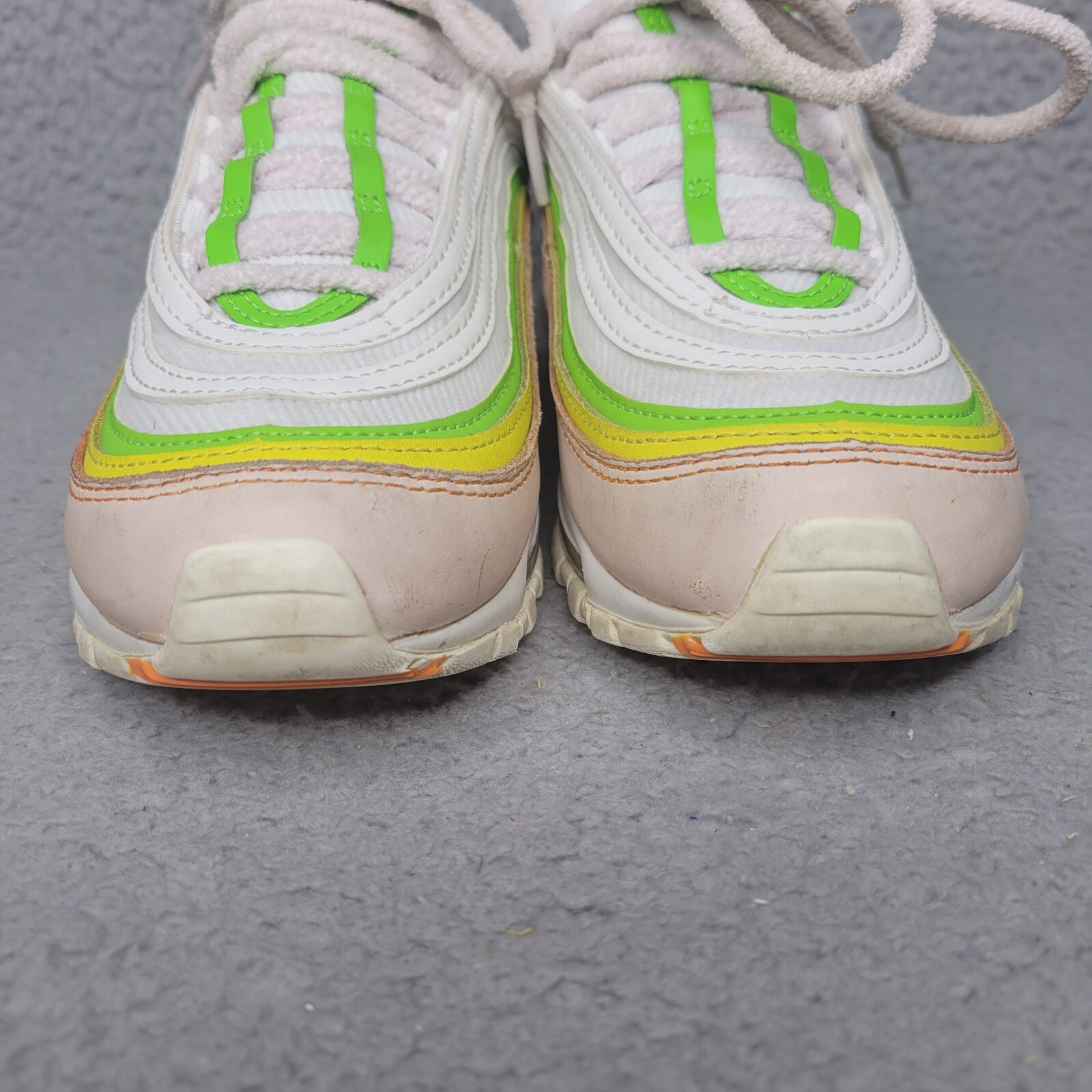 Nike Air Max 97 Feel Love Women’s Size 6.5 White Pink Green Black FD0870-100