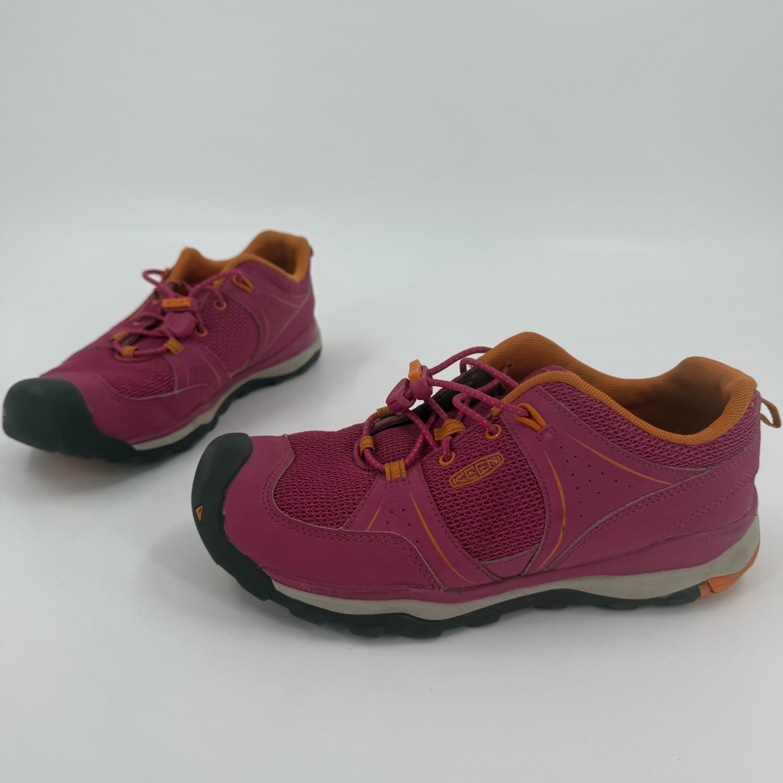 Keen Terradora II Sport Hiking Shoes Womens Size 5 Pink Mesh Waterproof Lace Up