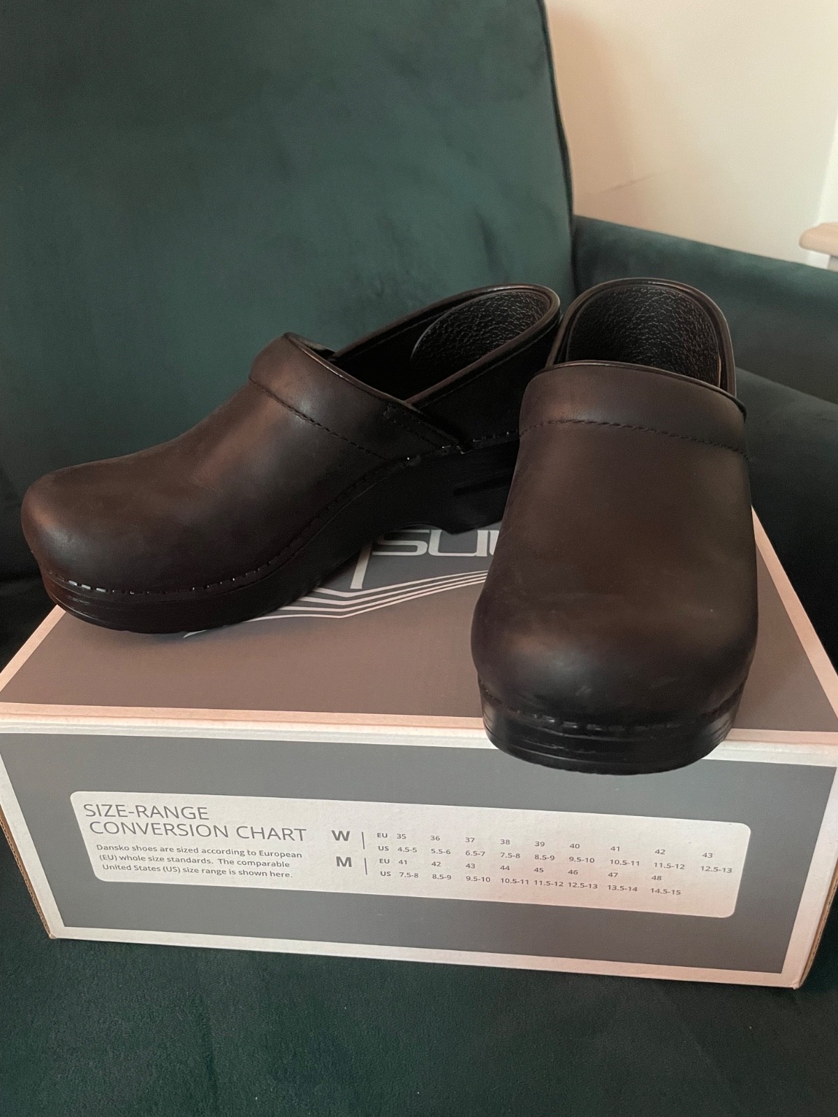 DANSKO Professional Clogs 36, Matte Black