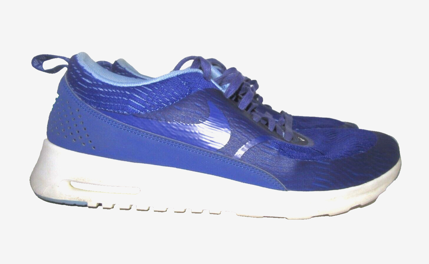 NIKE AIR MAX THEA Women’s Size 11, Blue Athletic Running Sneakers, Leather/Mesh