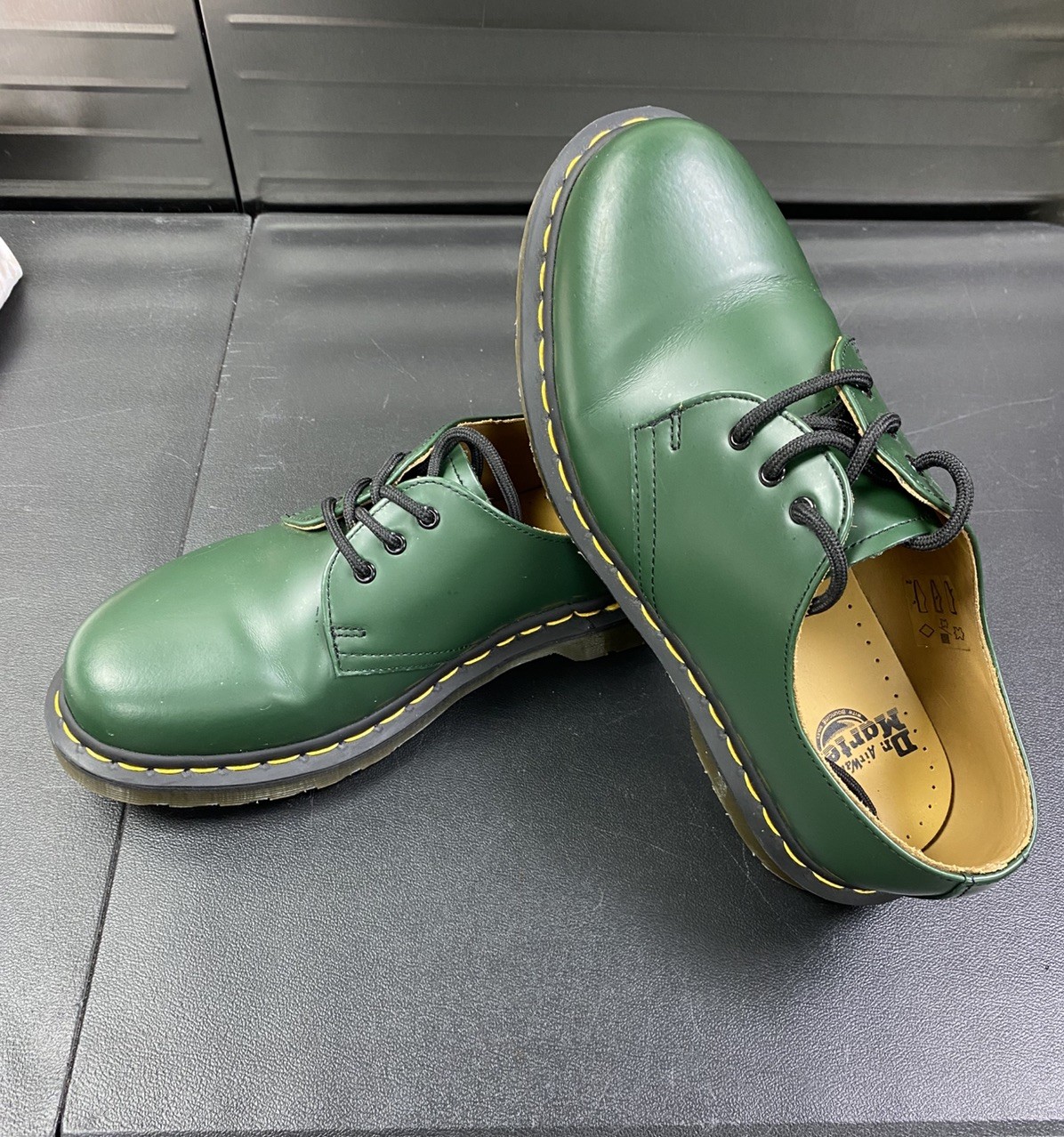 Dr. Martens 1461 Green Oxford Shoes Men Size 7 / Women 8