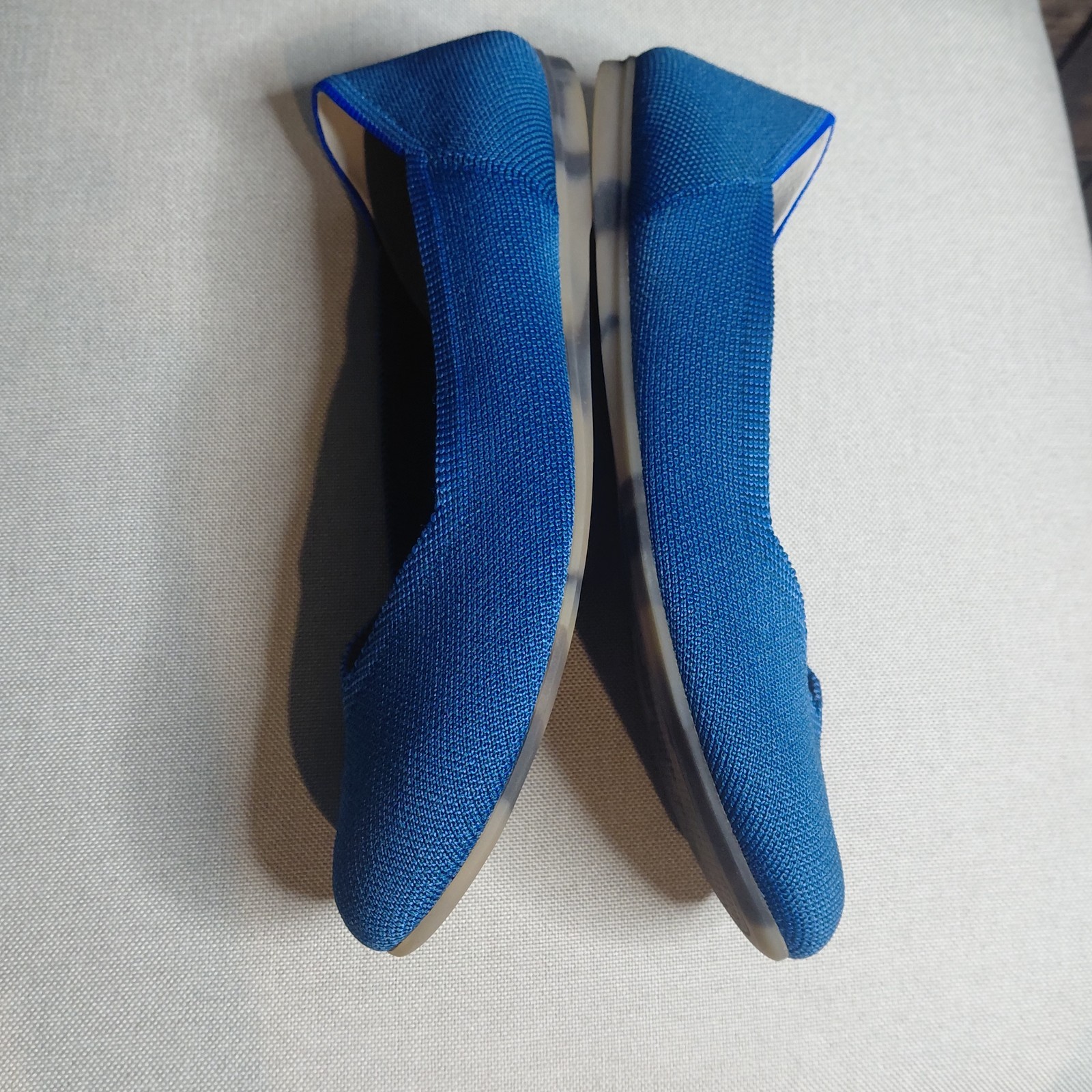 Rothy’s Eco-Friendly Knit Slip-On Flats Blue Women’s Size 8
