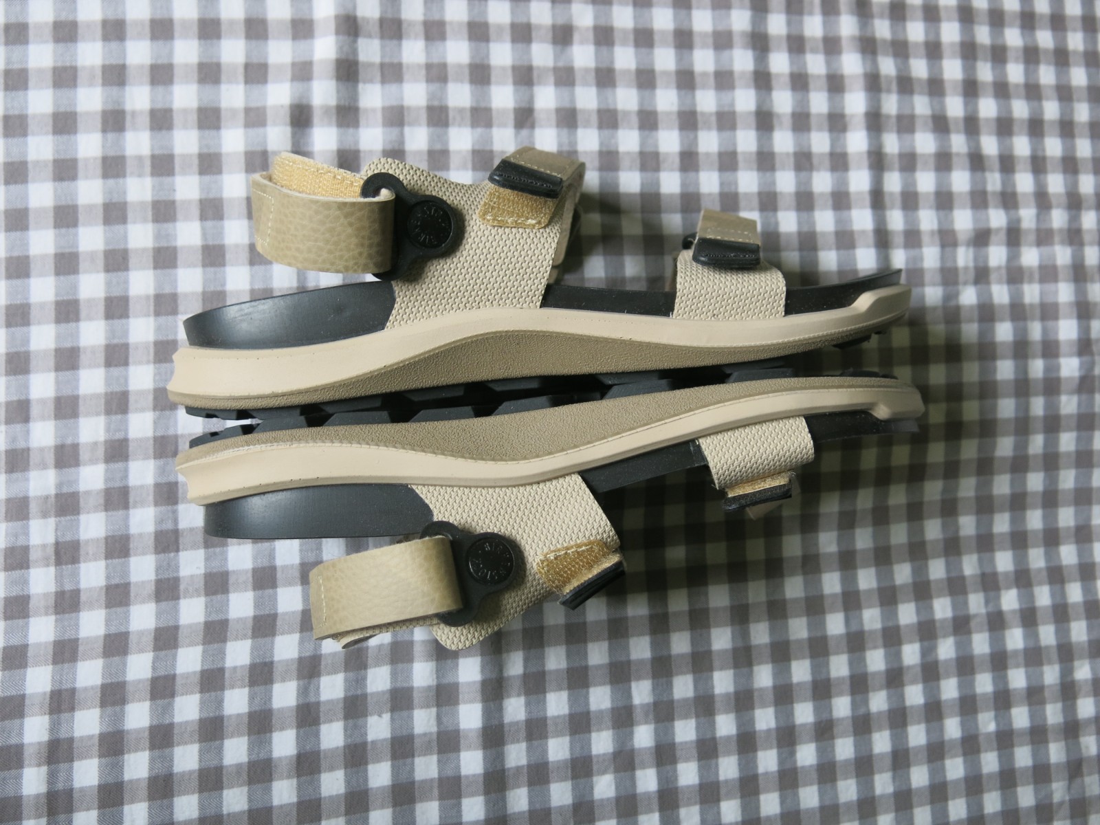 Birkenstock Kalahari futura geometric camo beige EU 38 US 7-7.5 regular/wide