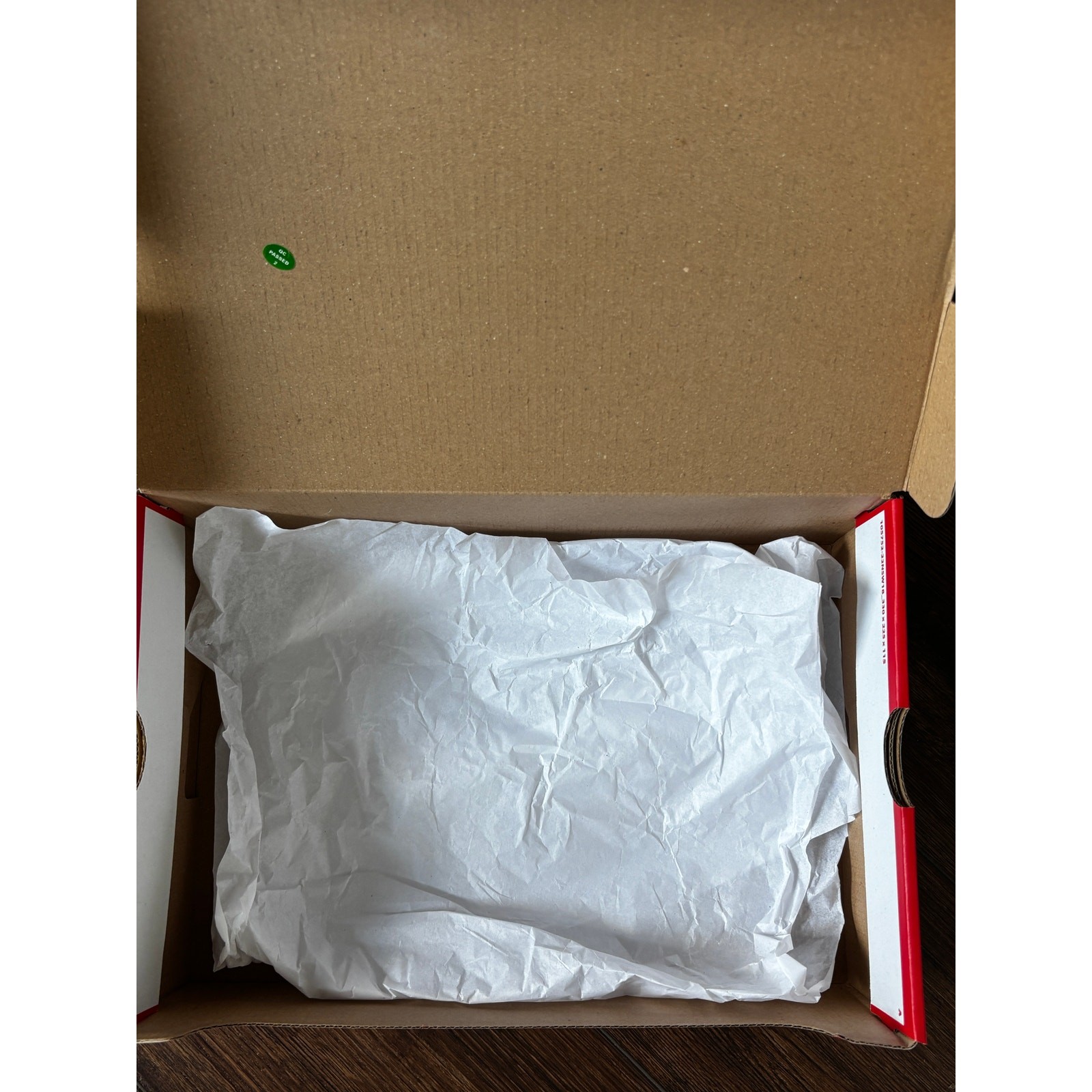 Nike Empty Shoe Box Red White Replacement Box Only Sneaker Storage Display Sz7