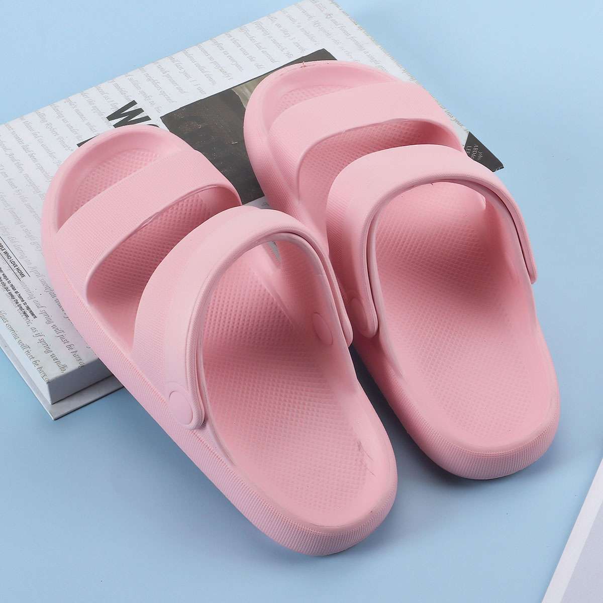 Ultra Soft Pillow Anti-Slip Sandals Slipper Feellike Cloud Home Outdoor Shoes