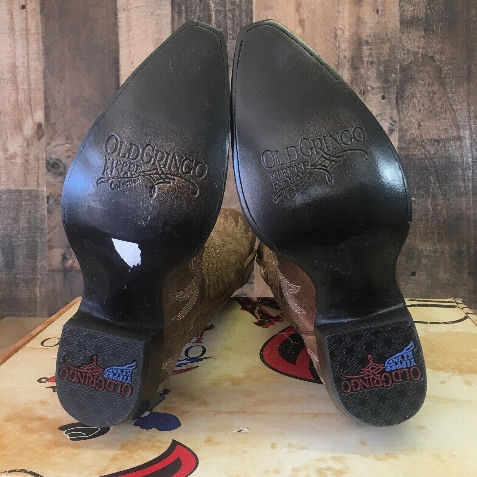 Old Gringo YL355-2 Troy 13” Cowboy Western Boots Womens 7.5 B