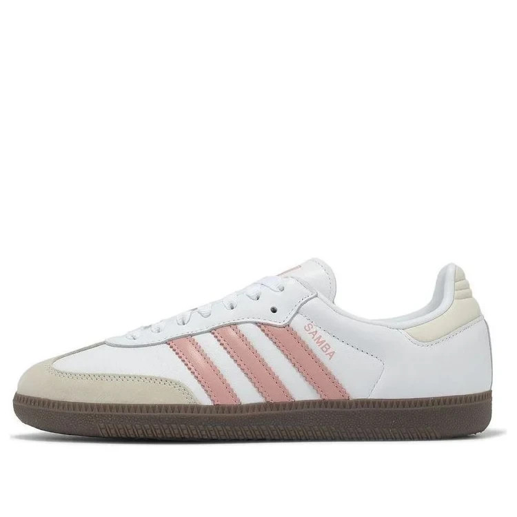 NWOB Size 9.5 – adidas Women’s Samba OG White Wonder Mauve IE6524