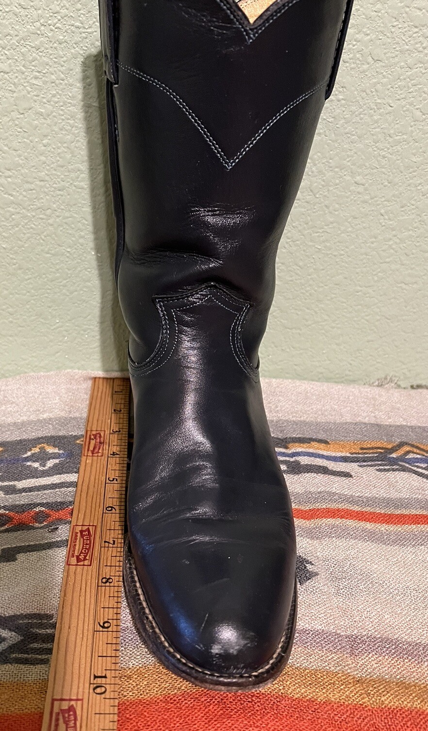 90’s Justin Ropers L3057 Navy Women’s Cowboy Boots 6.5B