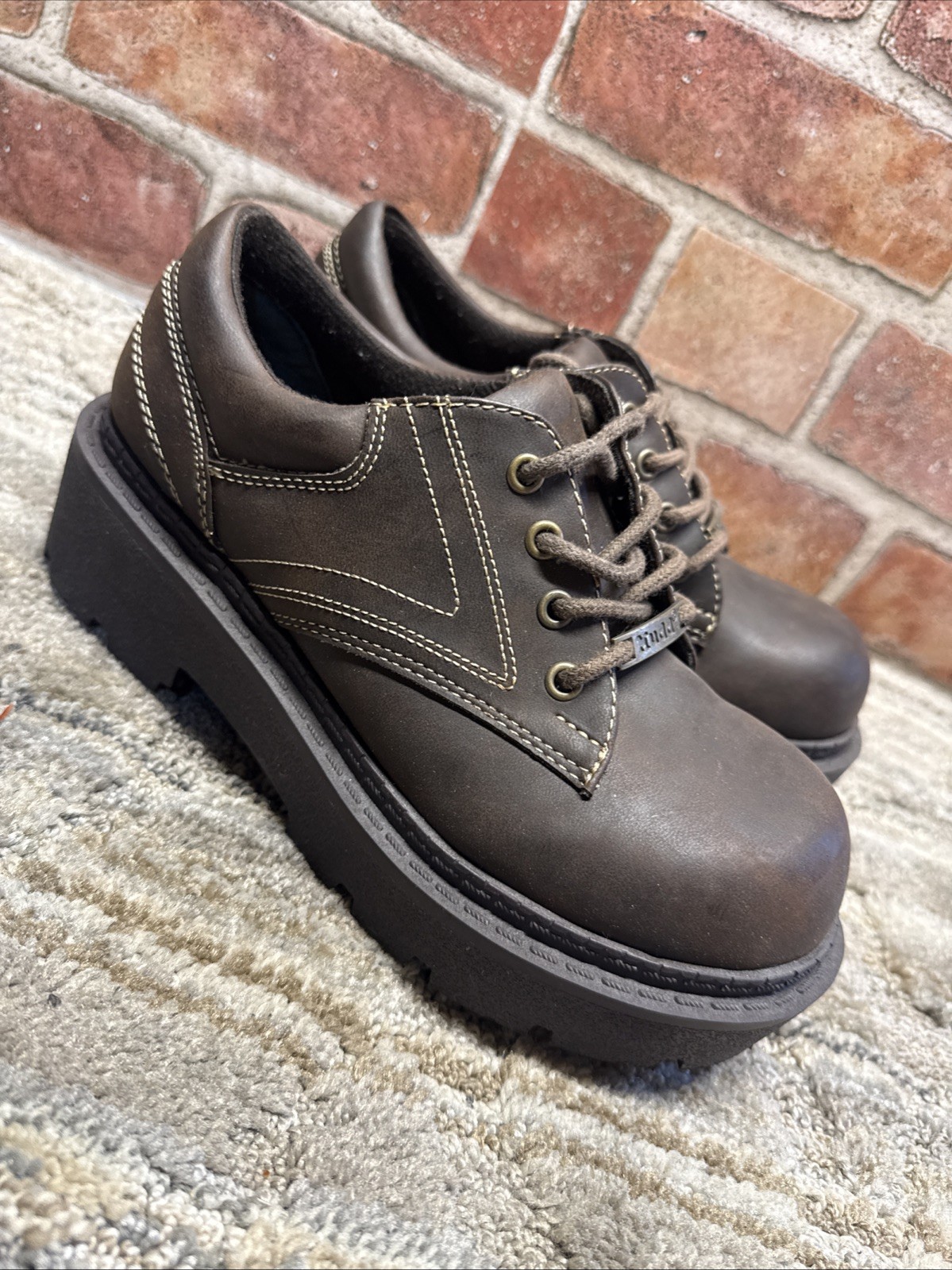 Y2K Chunky Brown Mudd Shoes Size 5 Women’s