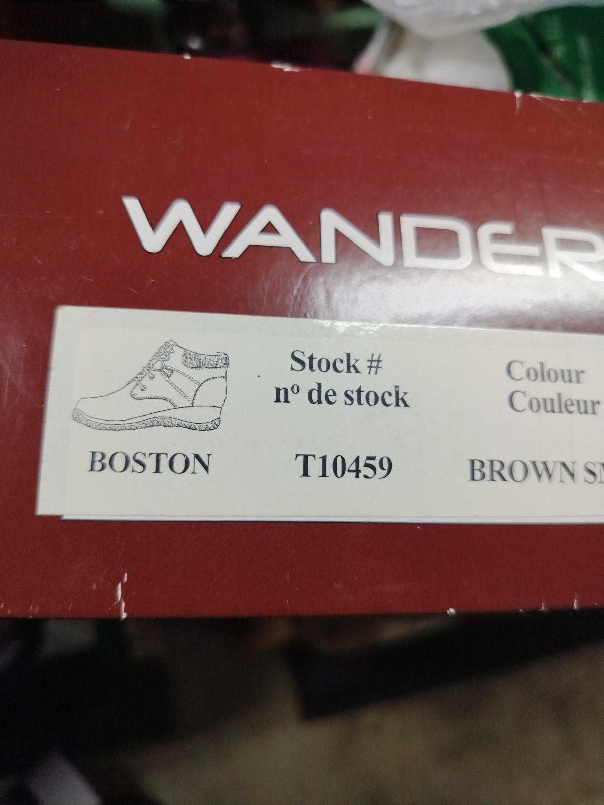 Wanderlust Boston Ladies Workboots Size 6 Low Ankle Boots Brown Leather Look