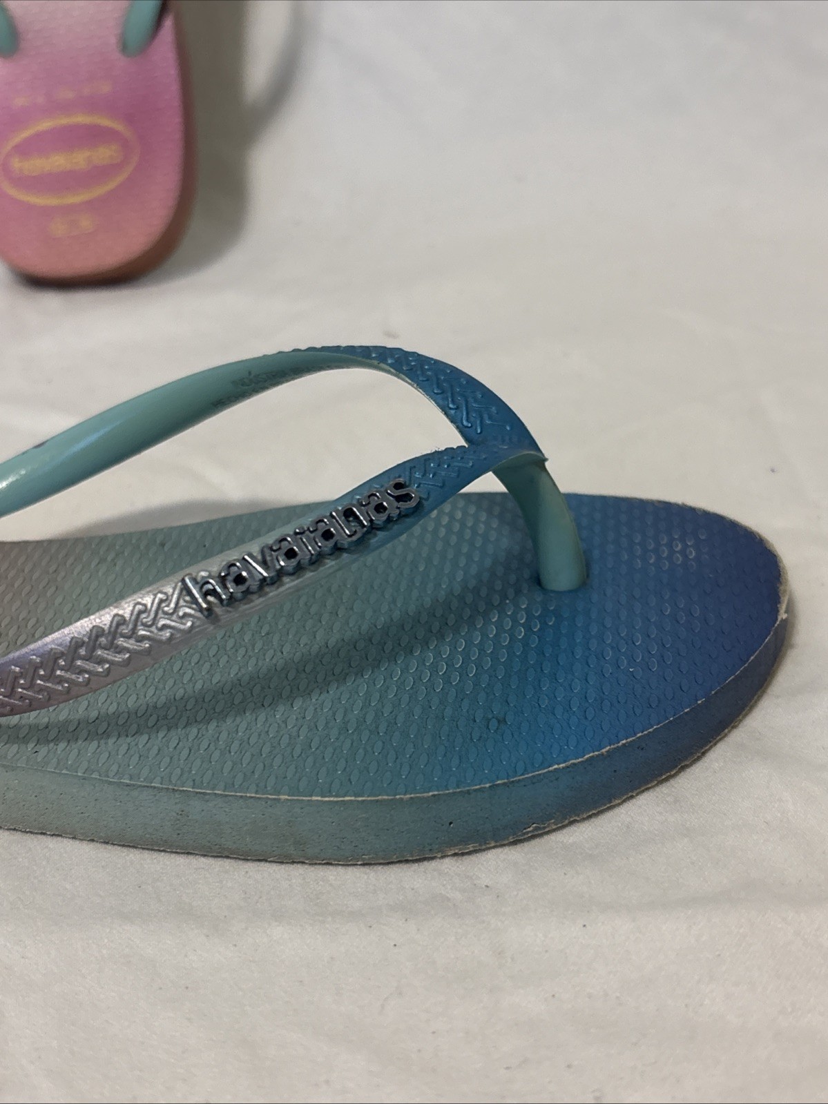 Havaianas Gradiant Sunset Thong Flip Flop Sandals US6 EUR 37/38