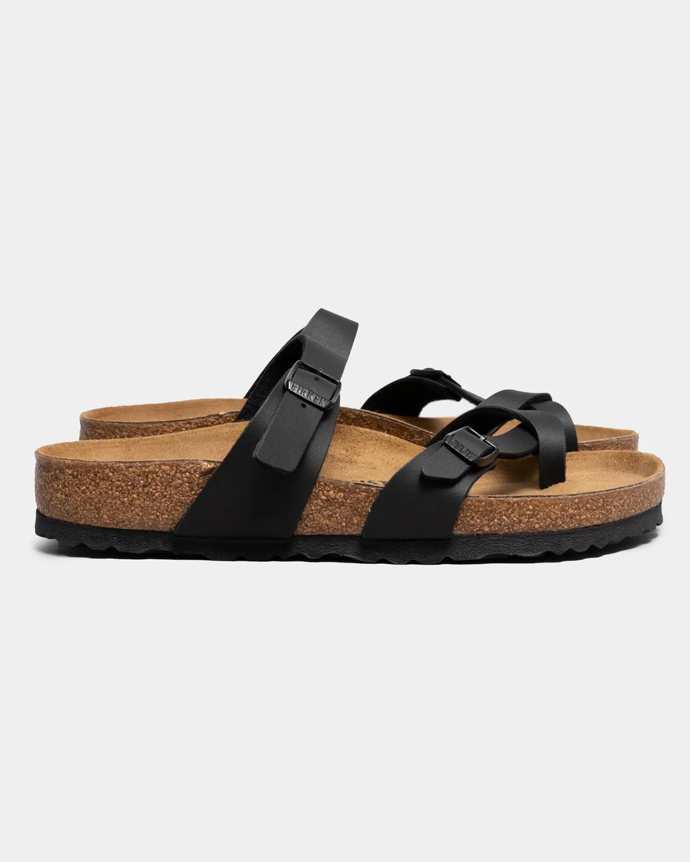 Birkenstock Mayari Birko-Flor Black Sandals Wide Size Women’s Shoes New w/ Box