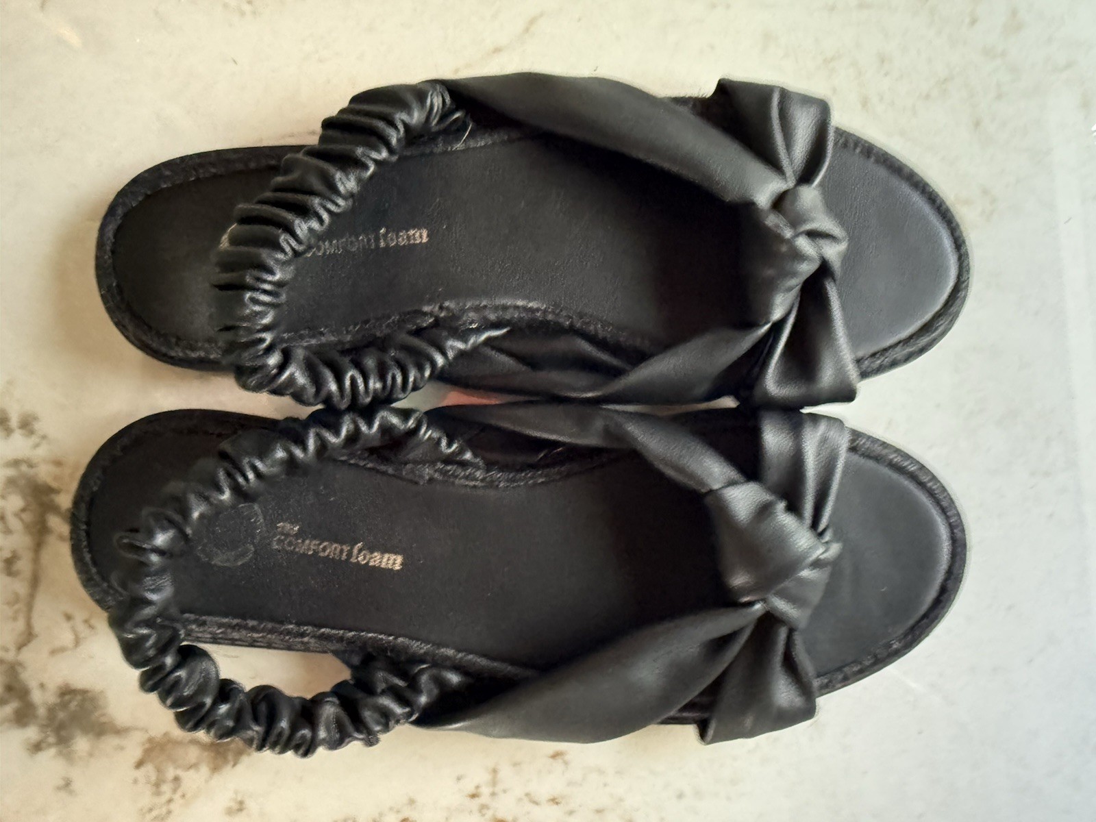 Journee Collection Women’s Tru Comfort Foam™ Sandal Black Size 8