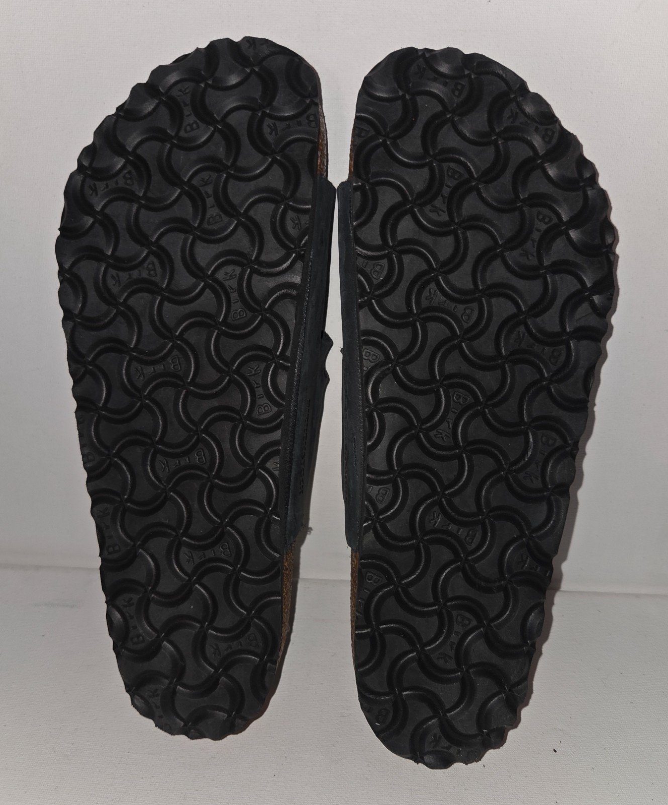 Birkenstock Granada Sandals GRAY Nubuck Leather Soft Footbed NEW Size 40 US 9