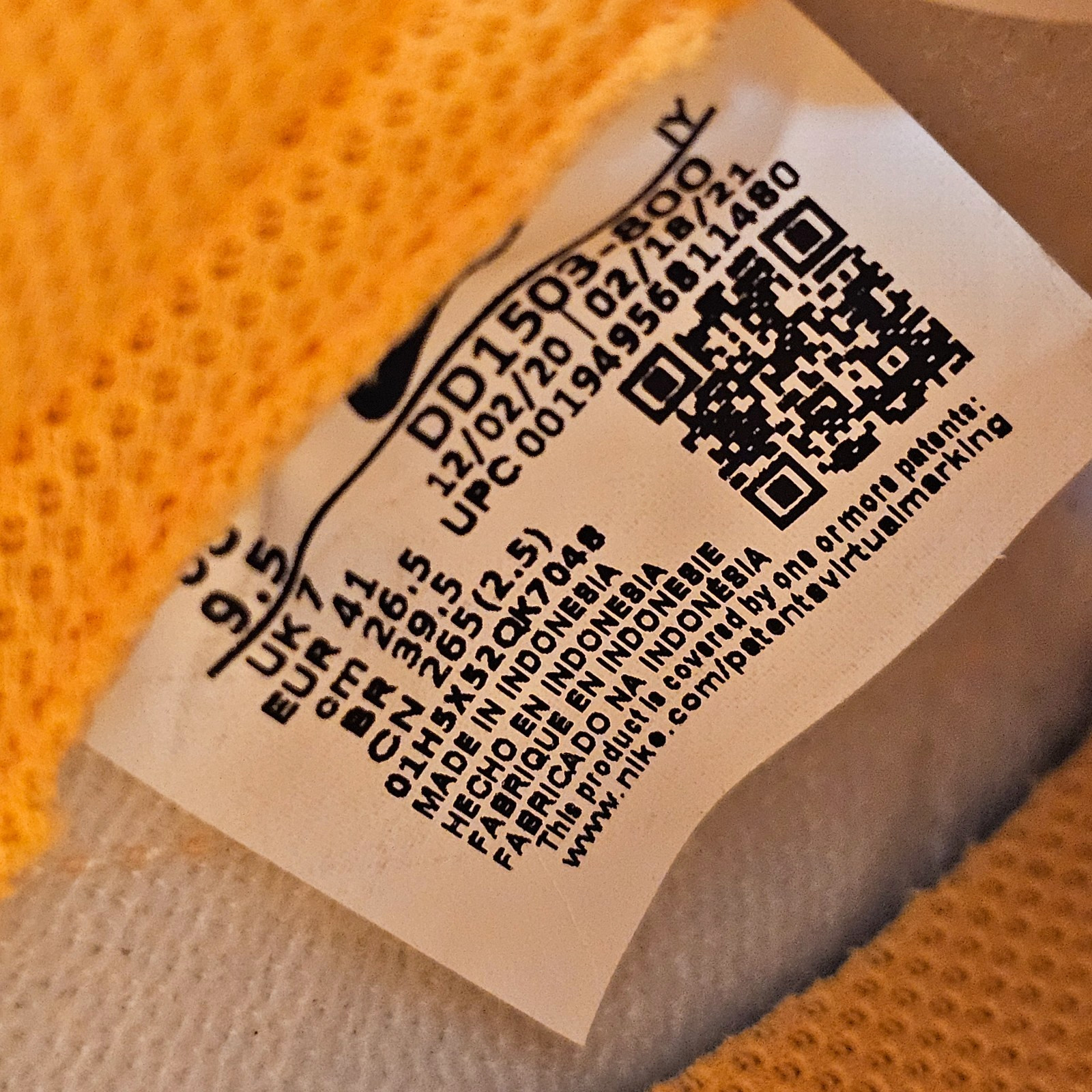 NEW – Nike Dunk Low Laser Orange Sneakers Shoes- DD1503-800 – Women’s Size 9.5