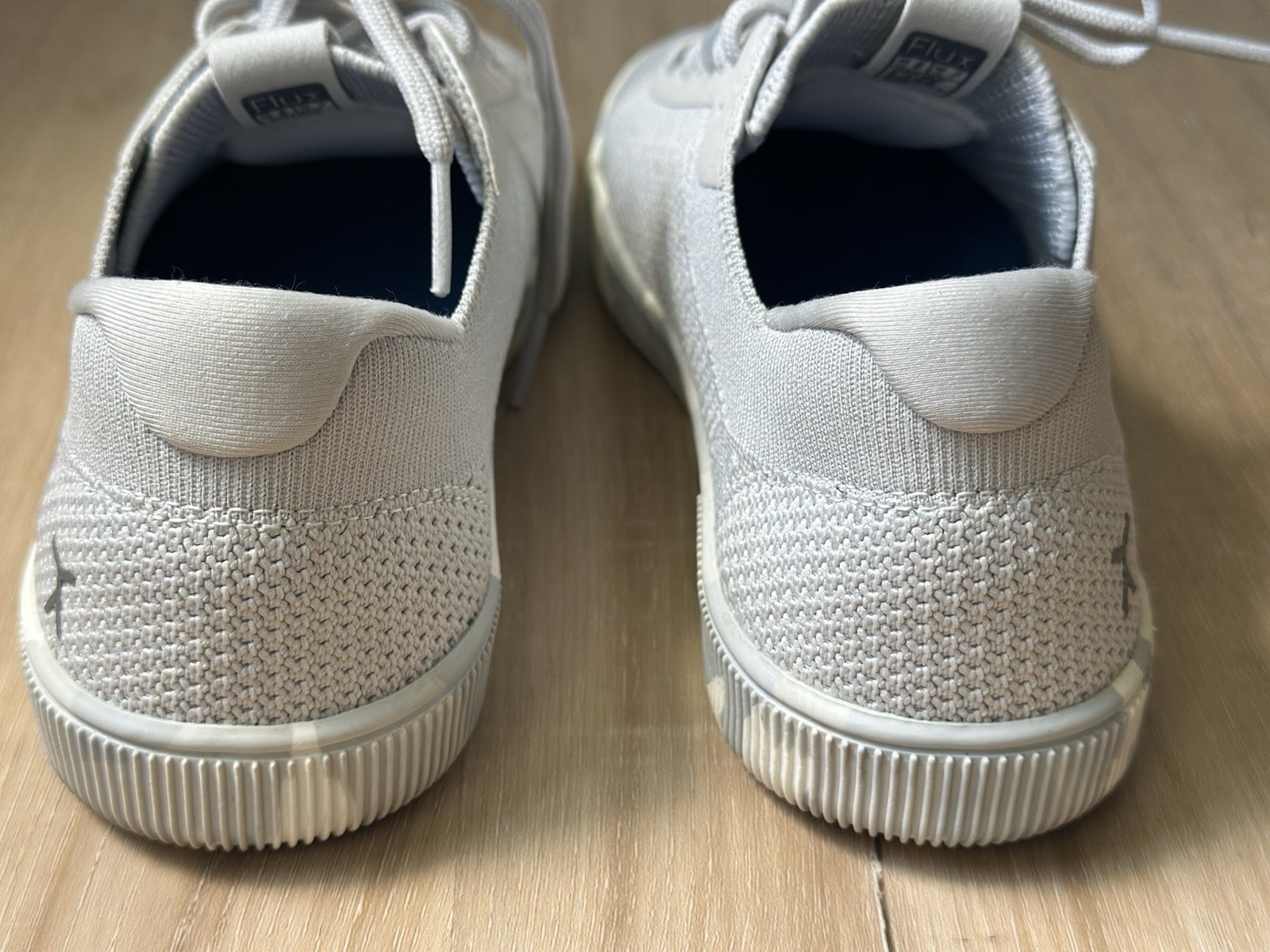Flux Footwear Adapt Grey Knit Trainer Shoes Women’s Sz 7