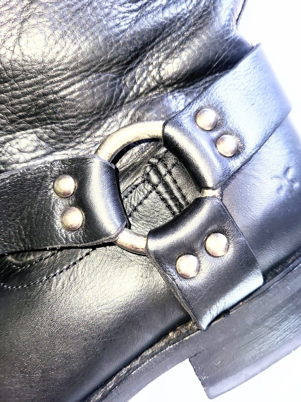 Frye Veronica Rare 2 Way Over The Knee Harness Moto Biker Riding Boots 7.5 B