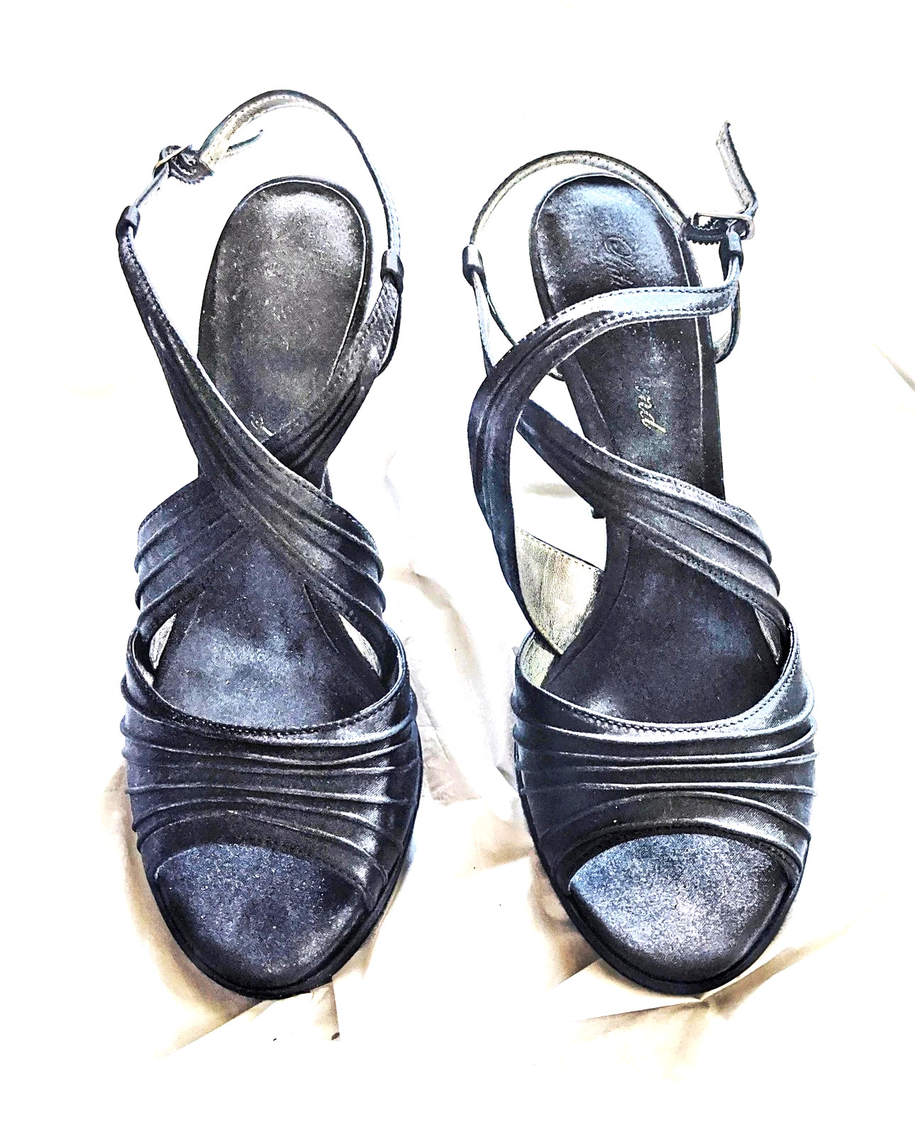 👠Lulu Townsend Shoes👡Womens Size 7 Strappy💃Heels Dress Sandals Elegant,Formal