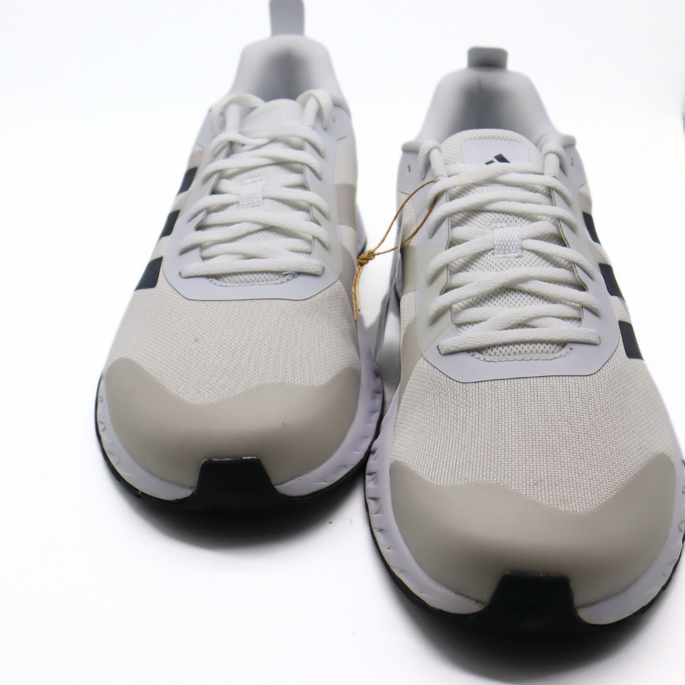 Adidas Unisex-Adult Everyset Training Sneaker White/Black/Gray 12.5M/13.5W – NEW