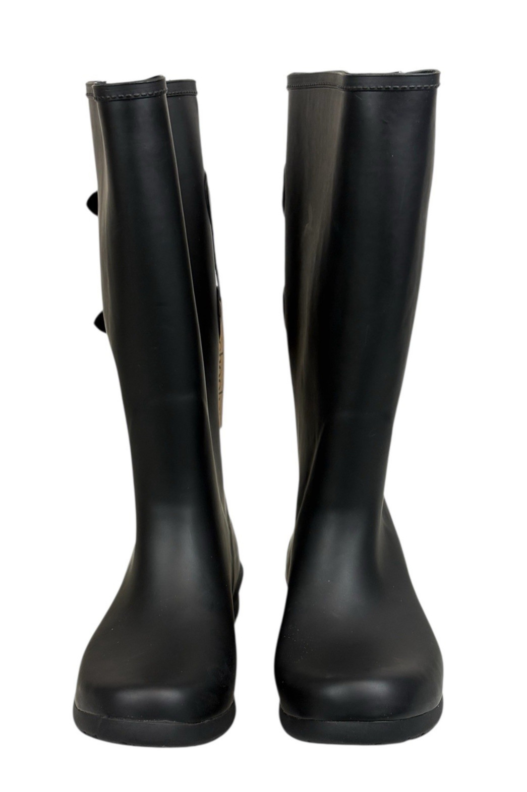 Chooka Versa Mid-Calf Rubber Rain Boots Black Women’s Size 10