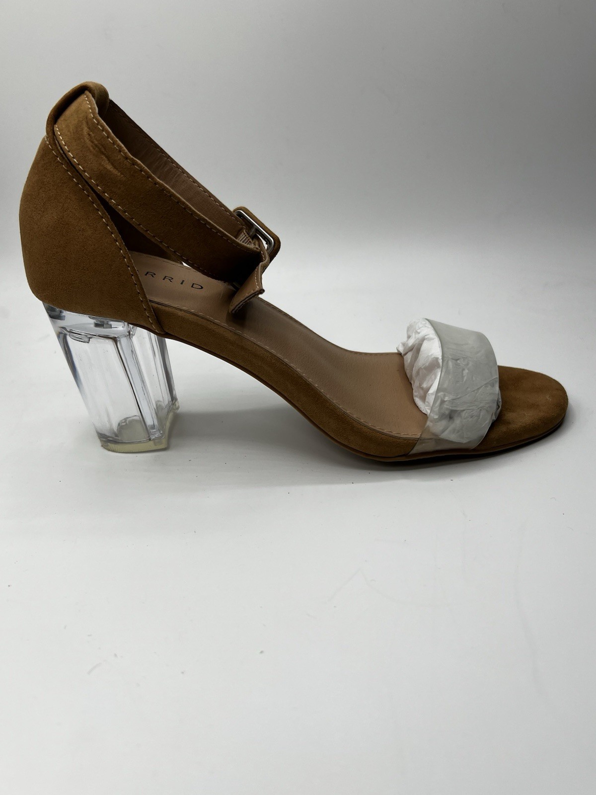 Torrid Womens Size 9.5WW Brown Heel Strap Sandals