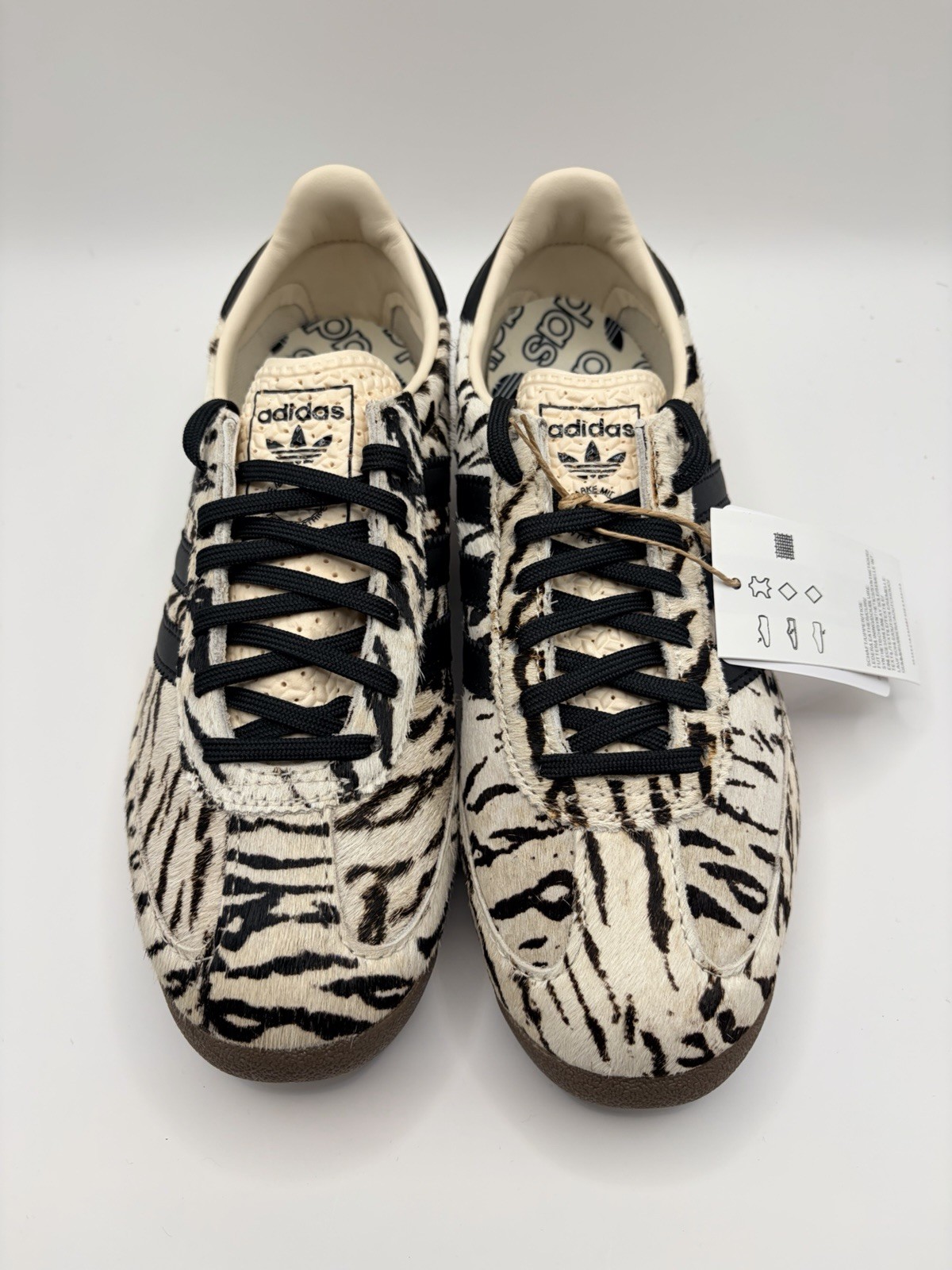 adidas SL 72 OG Zebra Print Women’s Low Top Lace Up Sneakers KH8811