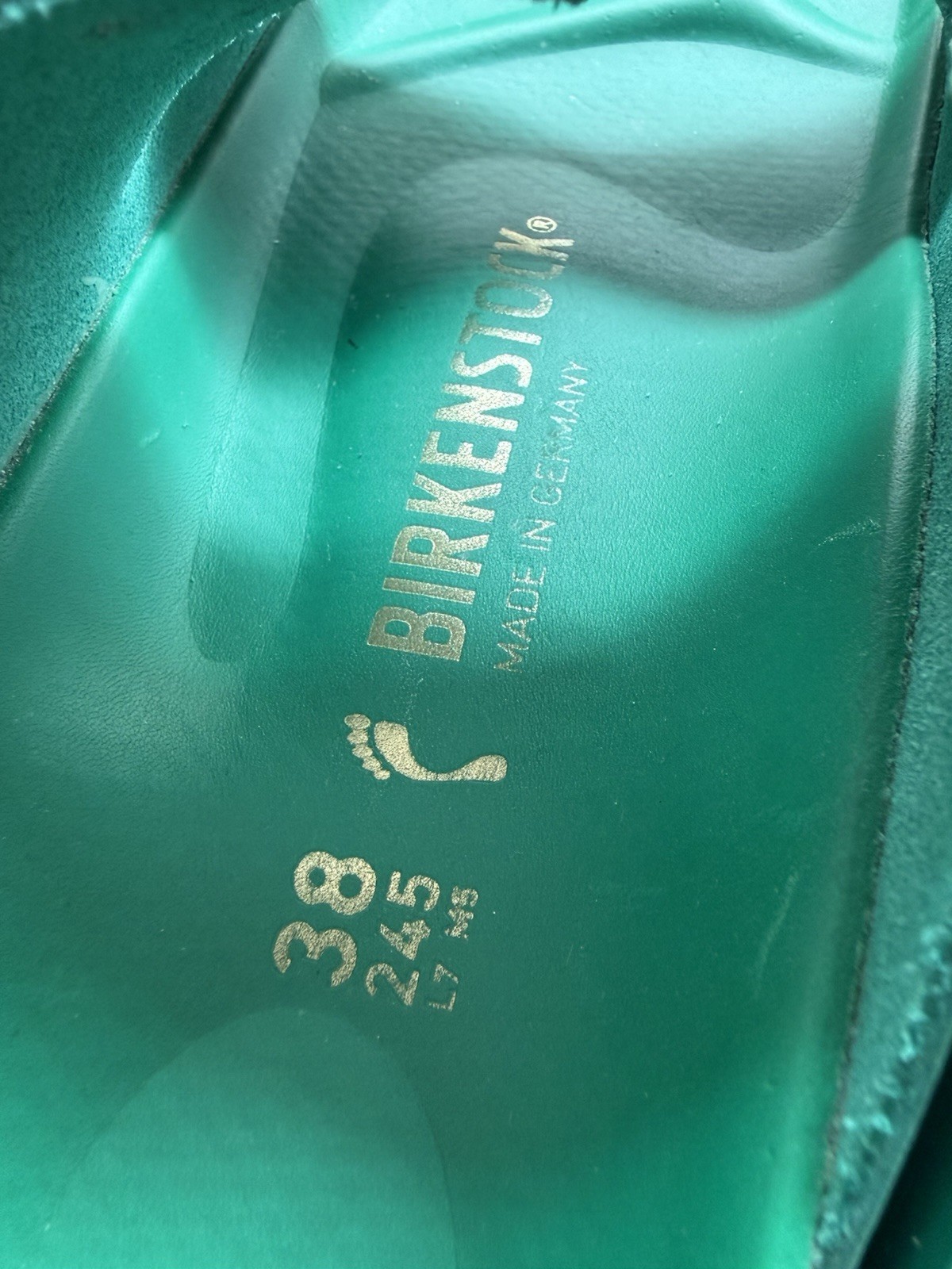 Birkenstock Arizona Big Buckle Sandals – Green! – Size 38 – See Photos