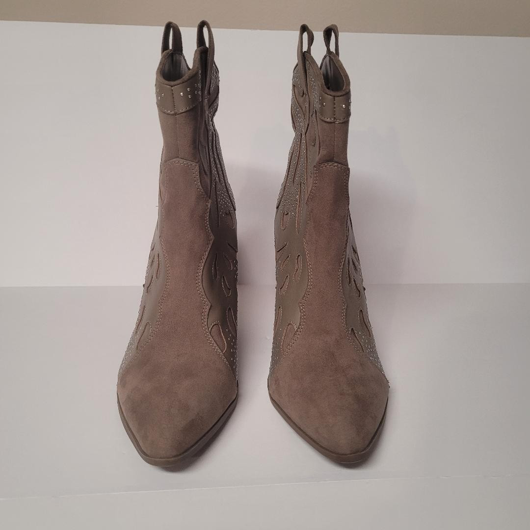 Carlos by Carlos Santana Sterling Western Ankle Boots Women’s Size 10