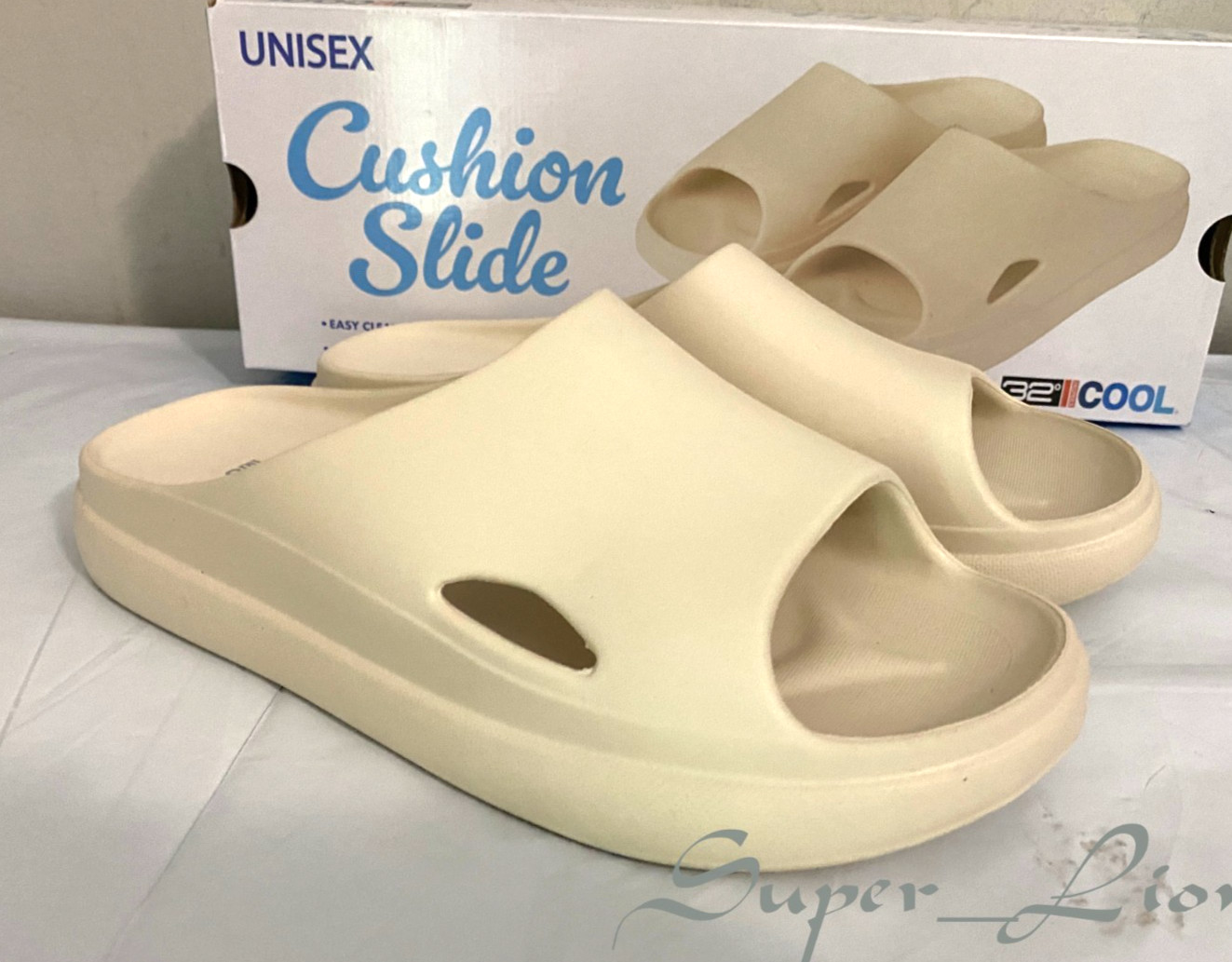 NEW 32 Degrees Cool Unisex Cushion Slide Sandals – PICK SIZE – TAN