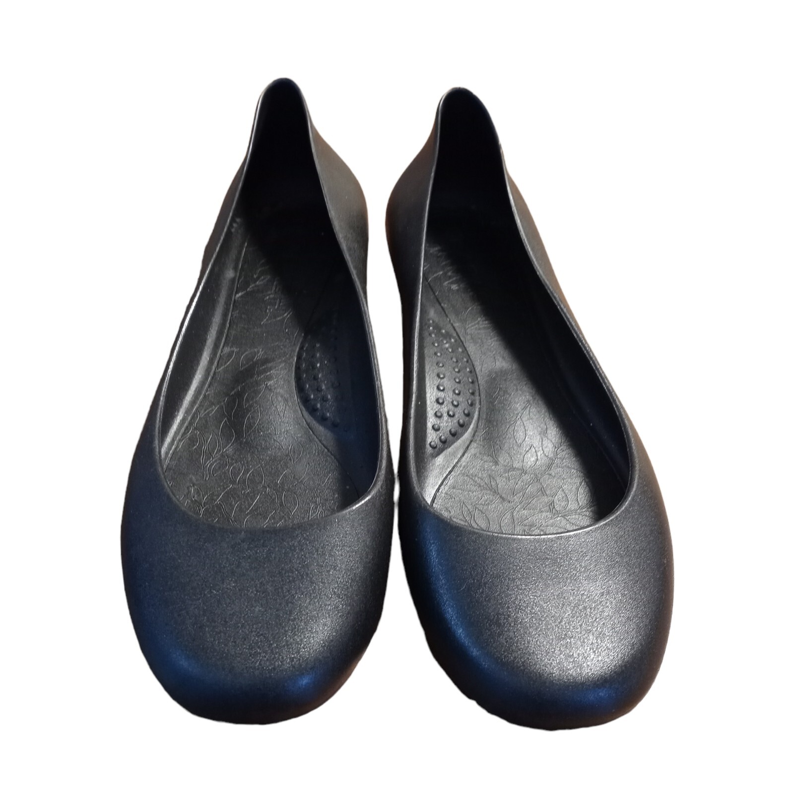 Okabashi Women’s Black Slip-On Rubber Shoes Size 8 Made in the United States