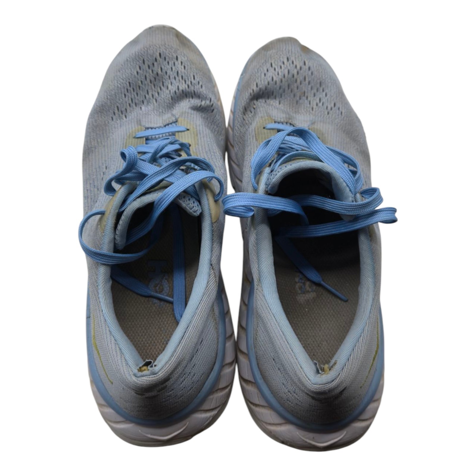 HOKA Shoes Womens 10 Cavu 2 Marl Road Sneakers Blue Air Mesh Athleisure Training