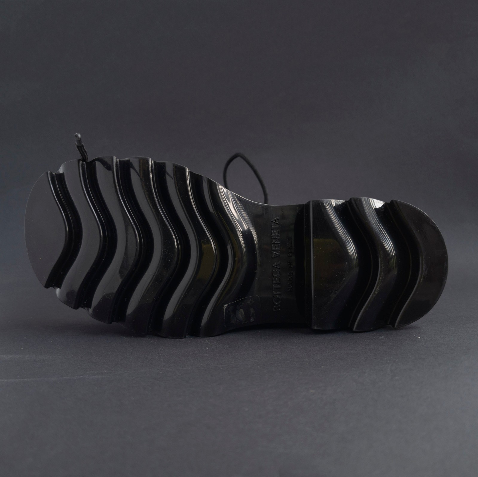 NP~650€ Bottega Veneta rubber boots 37 rubber stride boot black shiny