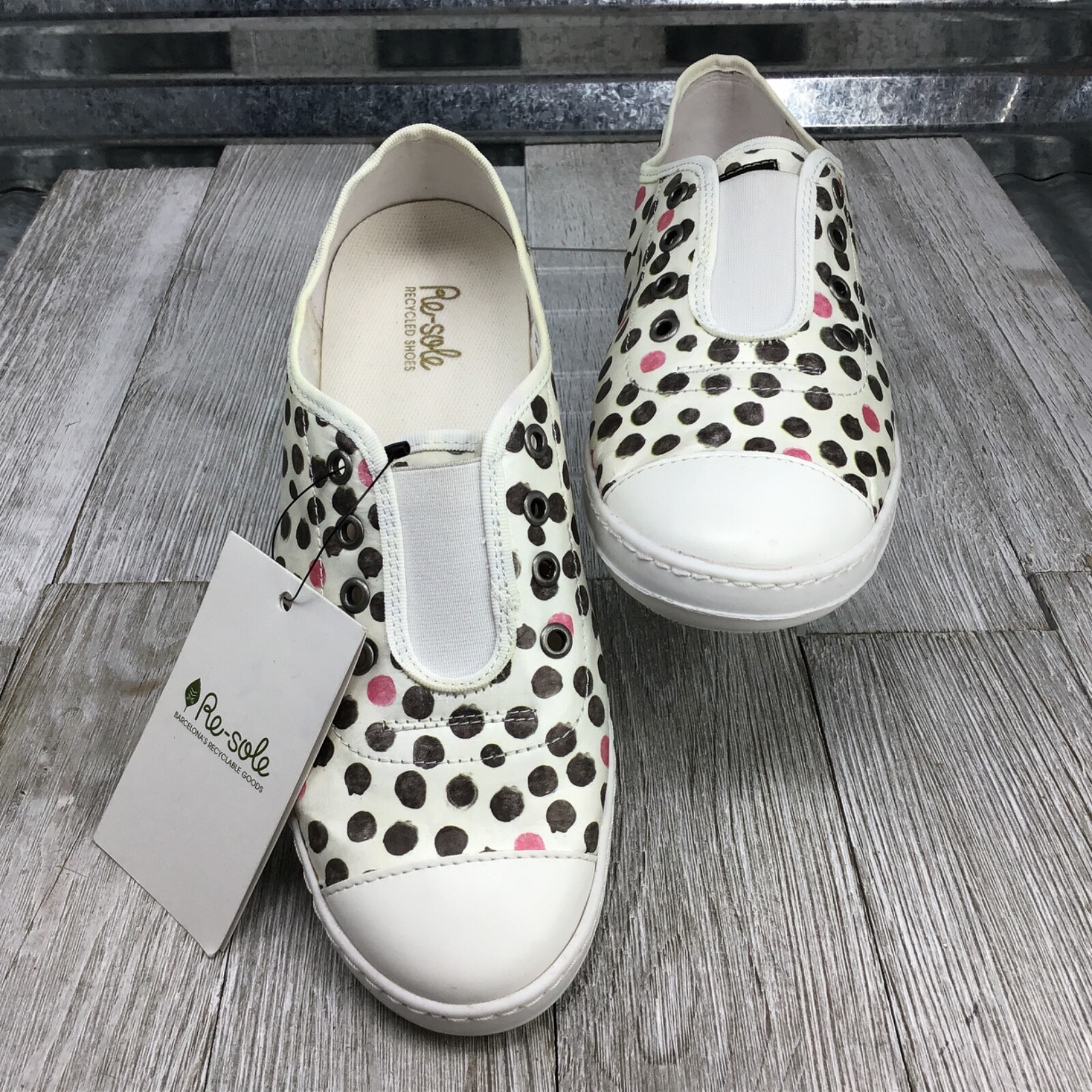 Re-Sole Barcelona Size 36 Women’s Recyclable Goods Shoes Slip On Cap Toe Loafer